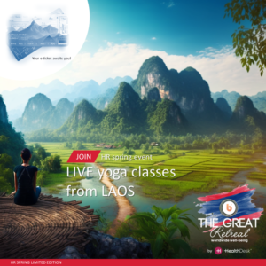 joga na żywo z Laosu